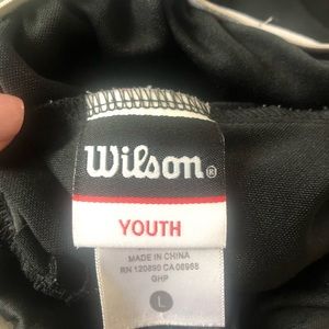 Youth little league pants with belt